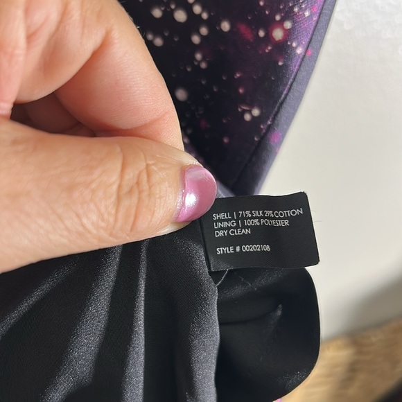 Club Monaco Silk Blend Galaxy Women's Dress - Picture 4 of 6